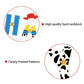 Cartoon Toy Birthday Banner And Garland - Decorative Items For Cartoon Story Party - Theme: Cowboys And Space Heroes - Reusable Party Banner - Indoor
