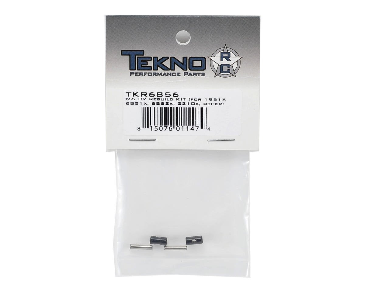 Tekno RC LLC M6 CV Rebuild Kit for 6851-2X1951X2210XSCT410 TKR6856 Elec Car/Truck Replacement Parts