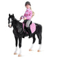 Breyer Freedom Series English Horse and Rider Figurine - Premium 1:12 Scale Collectible Horse Toy - Educational Equestrian Gift for Girls