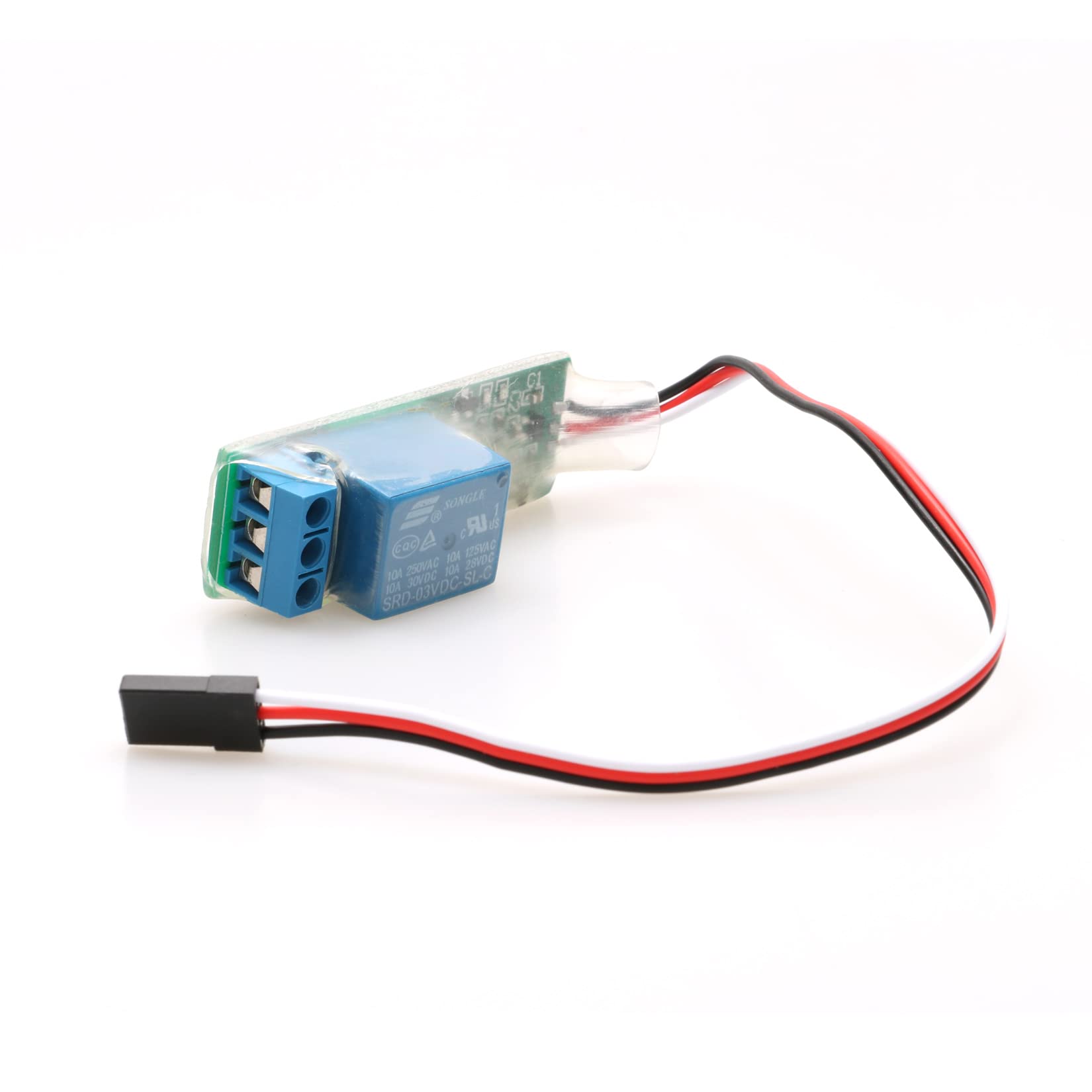 Yuenhoang RC Remote Control Relay PWM Switch on/Off Navigation Light Controller Electronic Switch Receiver Switches DIY Spare Parts for RC Airplane