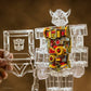Super7 Super Cyborg Transformers Bumblebee (Clear) - 10" Transformers Action Figure Classic Cartoon Collectibles and Retro Toys