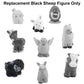 Fisher-Price Replacement Part Little People Playset CHD20 - Replacement Black Sheep Figure