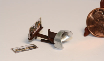 Melody Jane Dollhouse Chrysnbon Sterioscope Set Old Fashioned Victorian Accessory