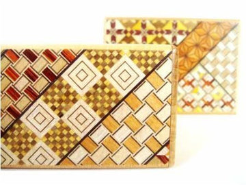 Yosegi Puzzle Box 4 sun 4 steps