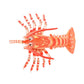 GracesDawn Plush Lobster Stuffed Animals, Australian Lobster Doll, Pillow, Plush Toys, Healing Animal Image that Fills People with Courage