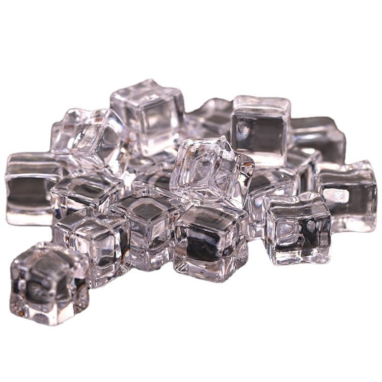 WsjiaboFux A Pack of White1 Dollhouse Ice Cube 1/12 Miniature Ice Cubes Dollhouse Decoration Accessories Dollhouse Accessories