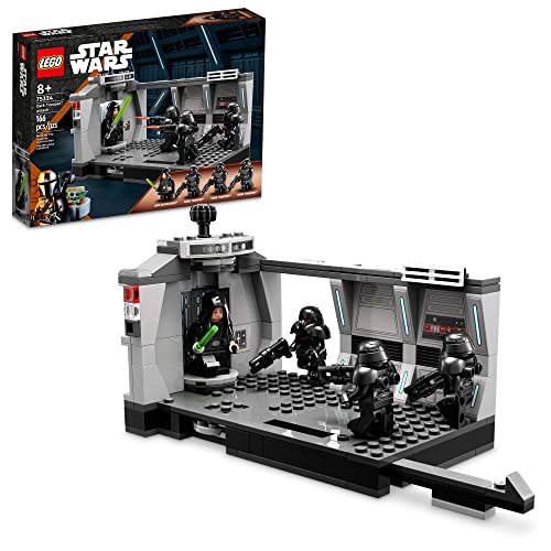 LEGO, Star Wars Dark Trooper Attack 75324 Building Toy Set for Kids, Boys, and Girls Ages 8+ (166 Pieces), 1 Count