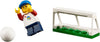 LEGO City MiniFigure: Boy (Freckles, w/ Soccer Ball and Goal) 60134