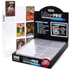 Ultra Pro Trading Card Sleeves - 9 Pocket Card Sleeves for Binder - Platinum Series Pages for Cards & Memorabilia - Archival Safe, UV Protection &