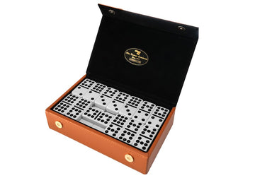 Alex Cramer Company Premium Double-9 Dominoes Set - Elegant Domino Cubano | Juego de Domino Cubano for Adults & Families | Custom Dominoes for Home