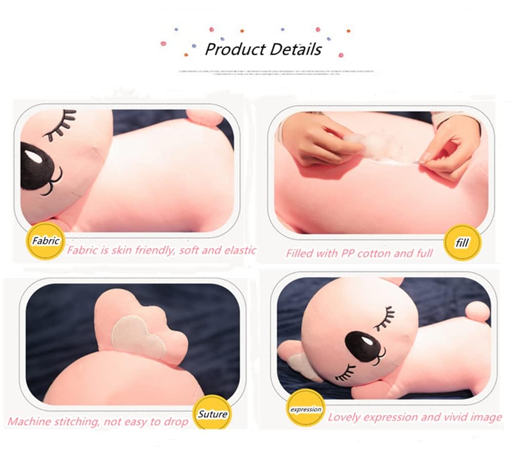 JOSON 13.8 inch Koala Stuffed Animals, Lovely Koala Plush Pillows, Creative Room Decorations for Boys and Girls, Perfect Decompression Gifts (Pink)
