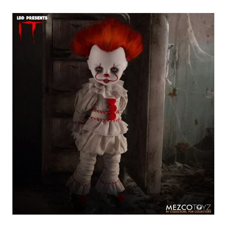 Mezco Toyz Living Dead Dolls IT Pennywise Clown 10-Inch Tall New Standard Version