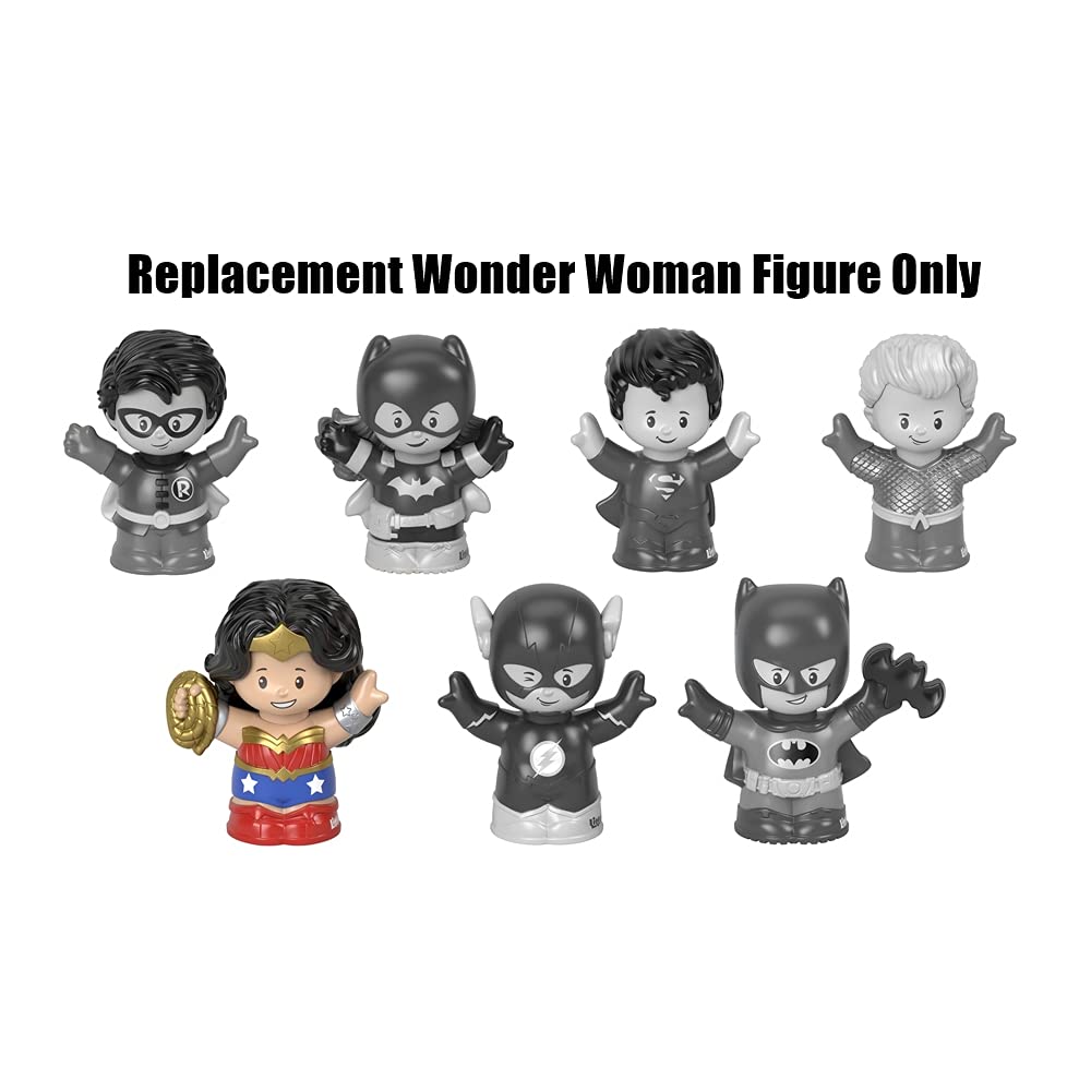 Replacement Parts for Little People Figure Pack - GMJ14 ~ Inspired by DC Super-Friends Playset ~ Replacement Wonder Woman Figure