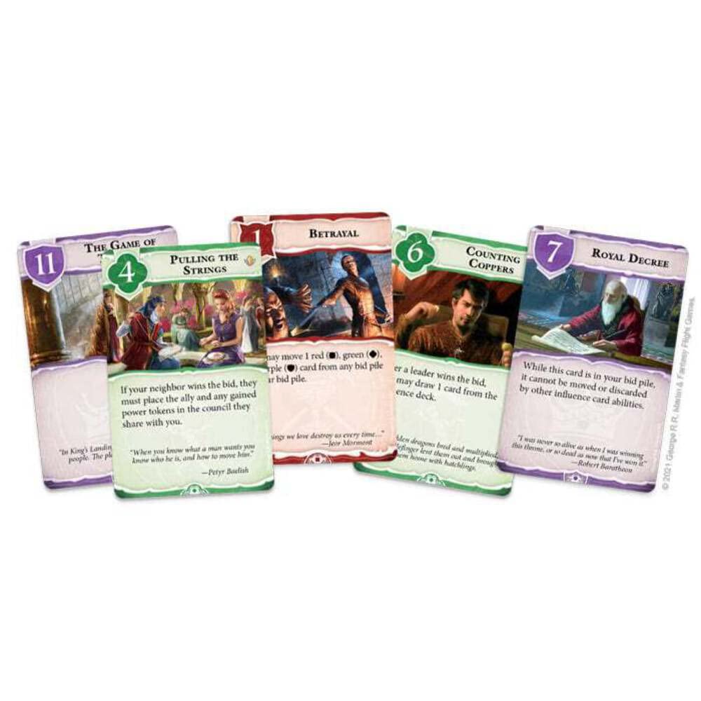 A Game of Thrones: B’Twixt Card Game - Strategy Game for Kids & Adults, Ages 14+, 3-6 Players, 90 Minute Playtime, Made by Fantasy Flight Games