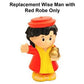 Fisher Price Little People Nativity Manger Replacement Wise Man with Red Robe