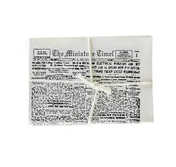 1/12 Miniature Newspaper Dollhouse Decoration Accessories, DIY Doll House Kit