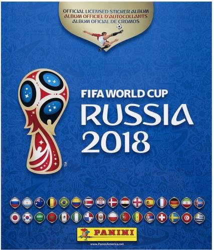 2018 Panini Russia FIFA World Cup Soccer Sticker Bundle with 50 Pack Box & Sticker Album - Fanatics Authentic Certified