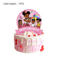25pcs Children Cake Toppers Cupcake Toppers Cake Decorations,Children Birthday Party Supplies Decorations (8)