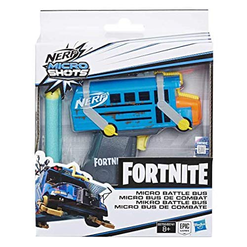 Nerf MicroShots Fortnite Rainbow Smash - Mini Dart-Firing Blaster and 2 Official Elite Darts - for Youth, Teens, Adults