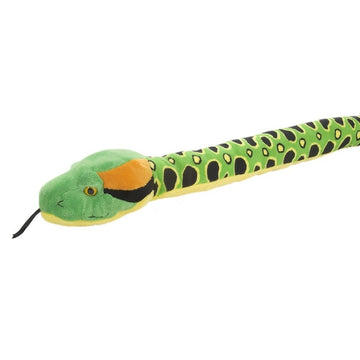 Wild Republic Anaconda Plush, Stuffed Animal, Plush Toy, Gifts for Kids, Snake 54 inches