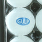 12ct Beer Pong Balls White w/Sayings Drinking Game College Frat Party Novelty