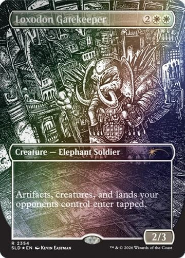 Magic: The Gathering Secret Lair Featuring: Kevin Eastman (Inks) Foil Edition