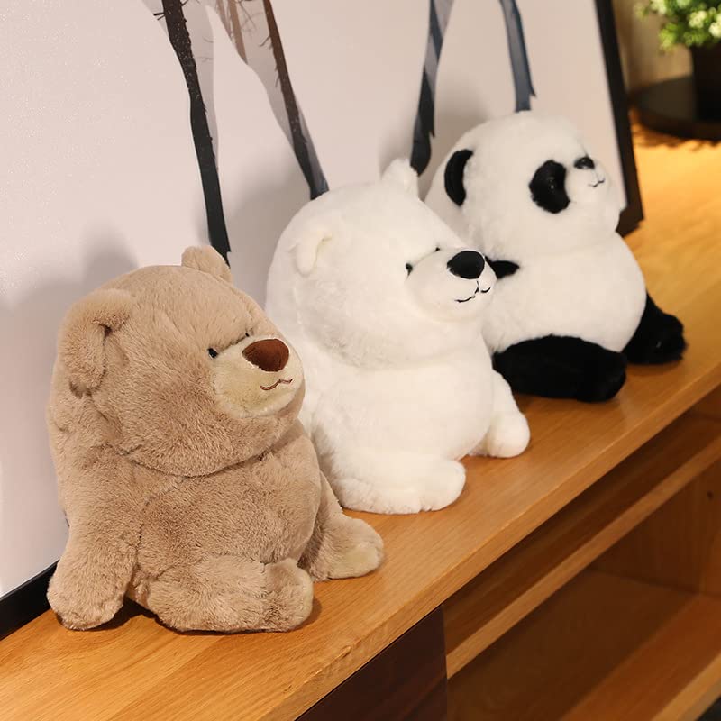 Arkdorz Cute Sitting Bear Stuffed Animals Plush Dolls,Soft Teddy Bear Plush Toy Bedtime Friend Gifts for Boys Kids Babies Girls