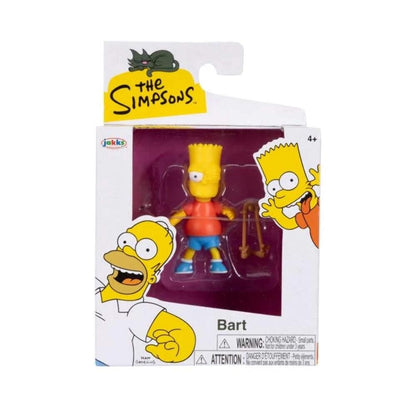 Jakks Pacific The Simpsons 2.5 Inch Winking Bart Simpson Action Figure with Slingshot