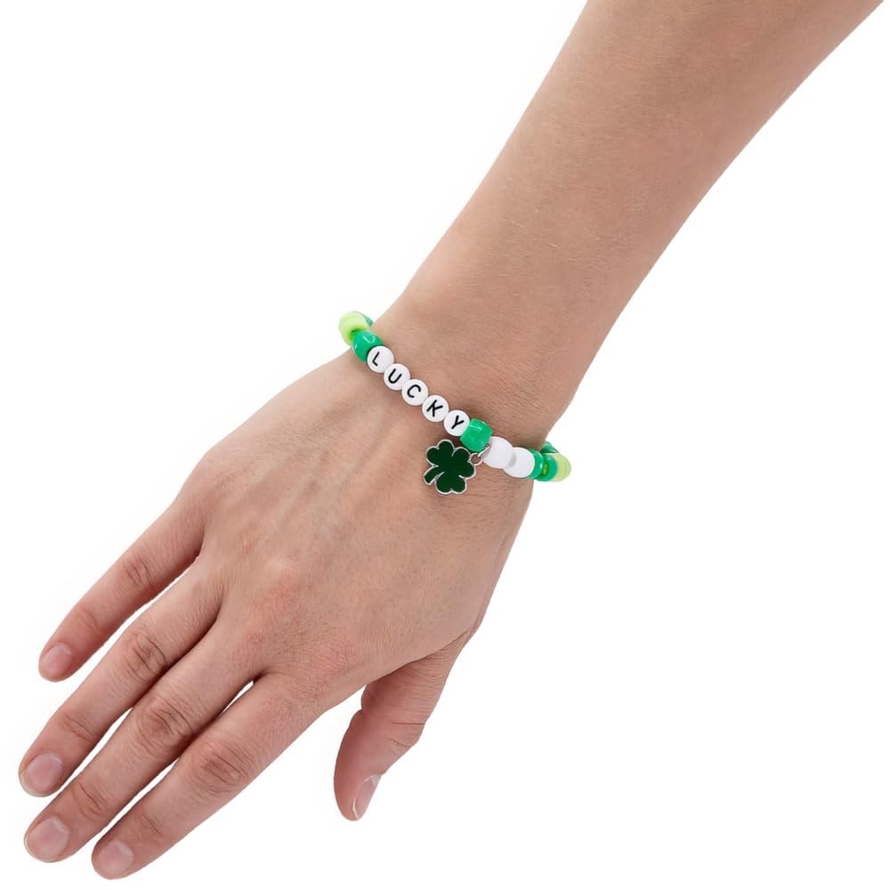Fun Express ST. Patrick's Day Bracelet CK -12 - Craft Kits - 12 Pieces