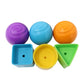 Replacement Parts for Fisher-Price Laugh and Learn Smart Stages Crawl Around Car - DJD10~3 Balls and 3 Shapes ~ Also Works with Models GFM96 and CDC78