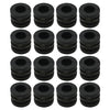 Billiard Evolution Set of 16 Rubber Bumpers for Foosball Table