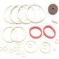 Game Room Guys Williams Wild Card Pinball White Rubber Ring Kit