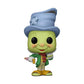 POP Funko Pop! Disney: Pinocchio - Street Jiminy, 3.75 inches, Multicolor