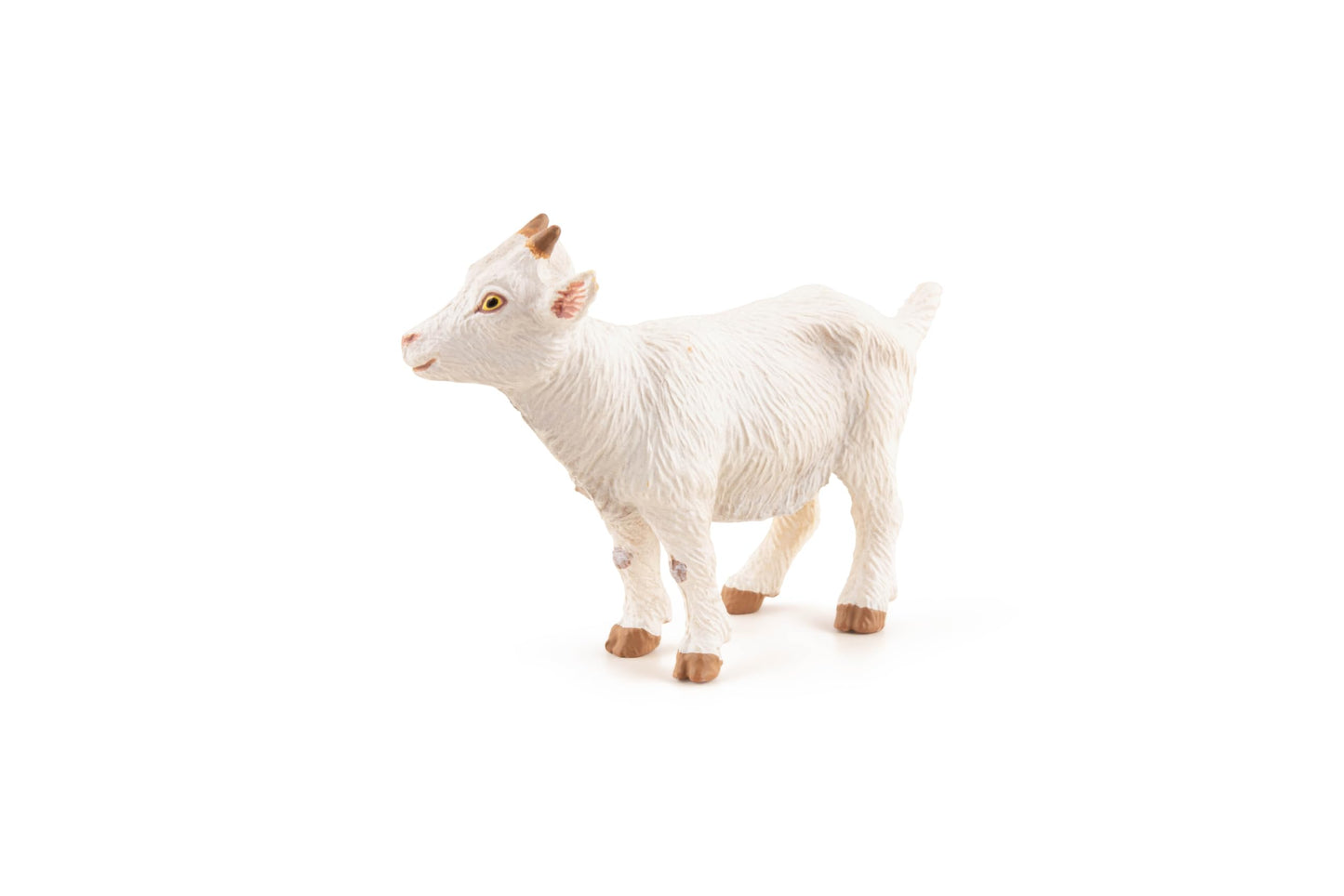 Papo - Realistic White Goat Figure - Ages 3+ - Farm Life Collection - Educational Play Farm Animals - Gift Idea Toy for Girls and Boys