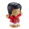 Replacement Part for Fisher-Price Little-People Advent Calendar Christmas Playset - HGP72 ~ Replacement Little Girl Figure Wearing Red and White