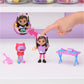 Gabby et la Maison Magique - Gabby's Dollhouse - 2 Figures and Accessories - Gabby, 1 Cat Figurine, Accessories - Cartoon Gabby and the Magic House