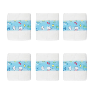 Reborn Baby Dolls Diapers for 17-24 inch Newborn Reusable 6-Piece Pack Fit