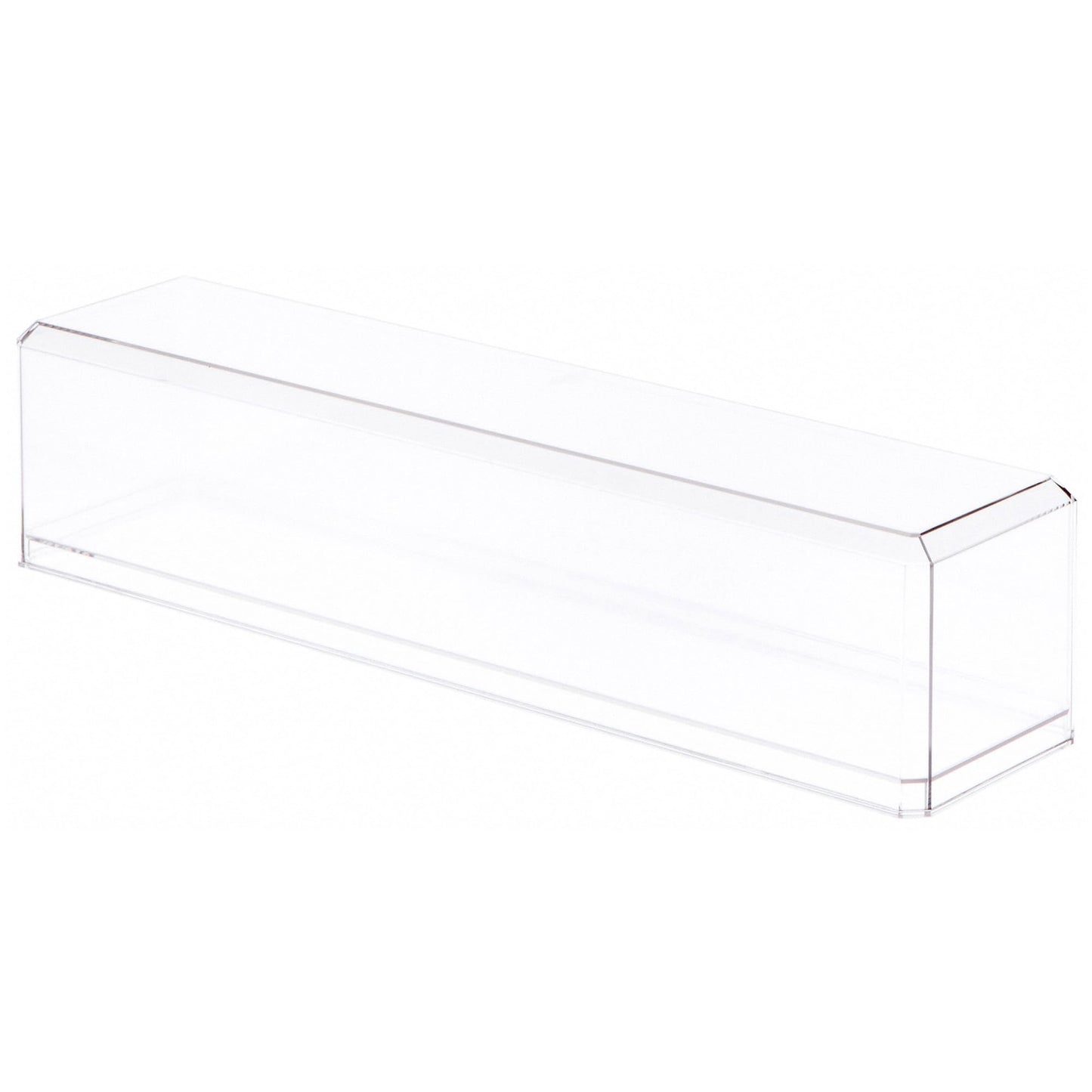 Pioneer Plastics 633C Clear Plastic Display Cases for 1:64 Scale Trucks, 15.625" W x 3.5" D x 3" H (Mailer Box)