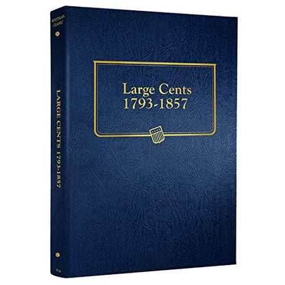 Whitman US Large Cents Album 1793 - 1857 #9110