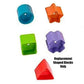 Replacement Parts for Fisher-Price Baby's First Blocks Playset - FGP10 ~ Replacement Shaped Blocks ~ Triangle, Star, Square, Circle, Cross Shapes