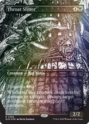 Magic: The Gathering Secret Lair Featuring: Kevin Eastman (Inks) Foil Edition