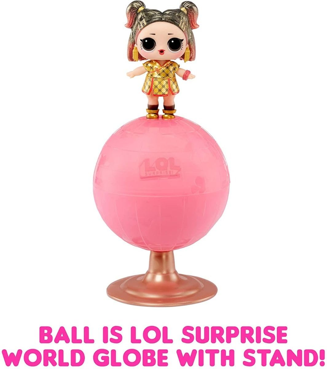 L.O.L. Surprise! World Travel™ Dolls with 8 Surprises Including Doll, Fashions, and Travel Themed Accessories - for Girls Age 4+