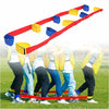 BEMAXYE Team Building Race Bands Set, Cooperative Walking Straps for Group Game, 4/5/6 Person Giant Footsteps Walker, Outdoor Indoor Party Activity