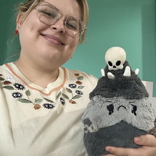 Squishable - Mini Goth Christmas Tree - Spooky Collection - 8 in - Soft Toy Collectible Stuffed Animal