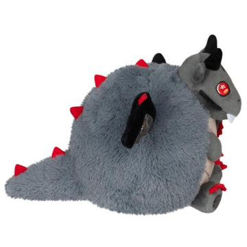 Squishable - Snugglemi Snackers Shadow Dragon - Fantasy Creatures Collection - 8 in - Soft Toy Collectible Stuffed Animal - Beans