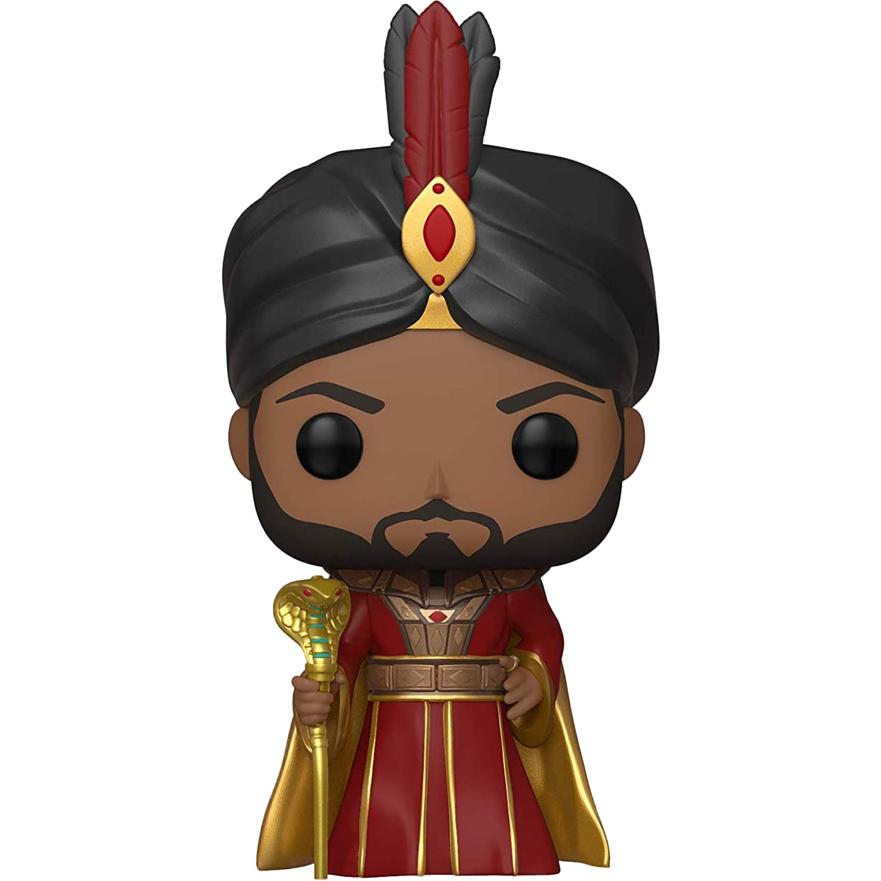 Funko Jafar The Royal Vizier: P o p ! Vinyl Figurine Bundle with 1 Compatible 'ToysDiva' Graphic Protector (542-37025 - B)