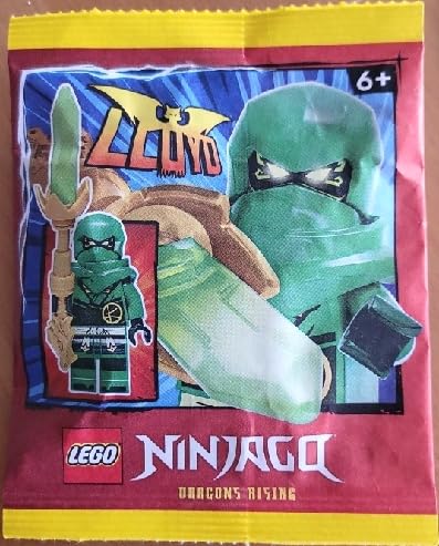 LEGO Ninjago Dragons Rising: Lloyd Garmadon Minifigure with Dragon Blade