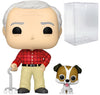 Funko Pop! TV: Frasier - Martin Crane with Eddie Vinyl Figure (Bundled with Compatible Pop Box Protector Case), Multicolored, 3.75 inches