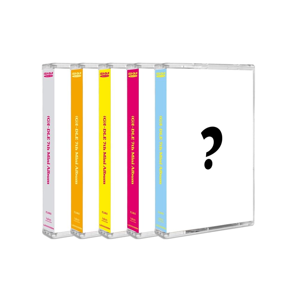 Genie Music (G) I-DLE - 7th Mini Album I Sway Special Cassette Tape version+Folded Poster (Random ver. (No Poster)), L200002994