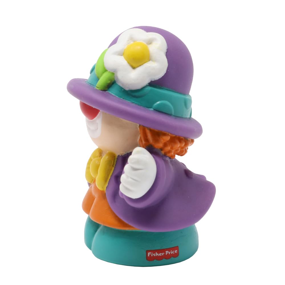 Fisher-Price Replacement Part Little People Circus Train and Fun Park Carnival Playset 72373 - Smiley The Clown Figure
